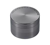 LIHAO 2" Grinder Metálico para Hierbas y Especias en Hogar(4 Piezas de 5cm)(Níquel Negro)