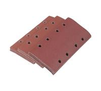 Lija 10 piezas de papel de lija cuadrado de grano flocado, disco de forma especial, piedra abrasiva, amoladora de vidrio for herramientas de pulido de madera, 93 x 185 mm(1200)