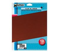 Lija Agua Grano 400 (Pack 10 Pliegos)