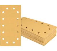 Lija EXPERT C470, 115x230 mm, grano K120, 14 agujeros, juego de 50 unidades.