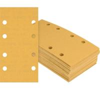 Lija EXPERT C470, 93x186 mm, grano K40, 8 agujeros, juego de 50 unidades.