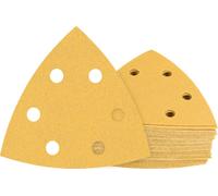 Lija EXPERT C470, 93x93 mm, grano K320, 6 agujeros, juego de 50 unidades.