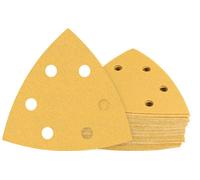 Lija EXPERT C470, 93x93 mm, grano K40, 6 agujeros, juego de 50 unidades.