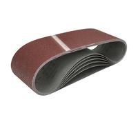 Lija recambio banda 100 x 690 mm. grano 80 (6 piezas)
