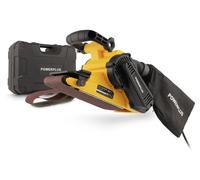 Lijadora de banda – POWERPLUS – POWX0461 – 900 W – Banda de lijado ancha – Incluye: Maletín de almacenamiento y 3 accesorios