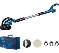 Lijadora de pared bosch professional 550 w de potencia + lija y maletín