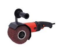 Lijadora de rasado, lijadora de cepillos, lijadora de renovación, 1580 W, 600-3000 rpm, protección contra sobrecarga para acero/aluminio/plástico, 220 V