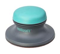 lijadora de superficies wolfcraft I 5894000 I con paño de velcro para un cambio rápido del papel de lija I Ø 125 mm I para un lijado rápido