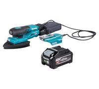 Lijadora delta a batería Makita BO 006 CGU1, 40 V máx., 100 x 150 mm, carrera de 3,0 mm, sin escobillas + 1 batería de 4,0 Ah —sin cargador—