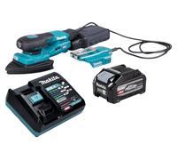 Lijadora delta a batería Makita BO 006 CGU101, 40 V máx., 100 x 150 mm, carrera de 3,0 mm, sin escobillas + 1 batería de 4,0 Ah + cargador
