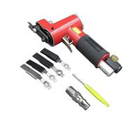 Lijadora eléctrica, Mini lijadora de aire línea recta con lijado/goma/almohadilla hierro, neumática Orbital aleatoria, pulidora mano operada por , enceradora(Set 2)