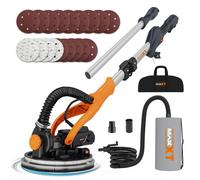 Lijadora eléctrica para paneles de yeso - 820 W de potencia - Disco de lijado de 225 mm - Cable de 230 voltios