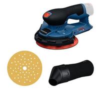 Lijadora excéntrica, BOSCH PROFESSIONAL GEX 12V-150-3, 12V, 150 mm, inalámbrica, incluye: disco de lijado G120, anillo, bolsa y plato de lijado