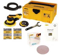 Lijadora Excéntrica Eléctrico Mirka Deros 5650CV Set + 50 Abranet Discos & Case