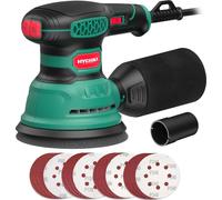 Lijadora excéntrica HYCHIKA, 300W, 6 velocidades, 12000 oscilaciones por minuto.