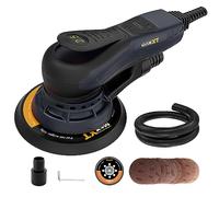 Lijadora excéntrica MAXXT, 150 mm (6 pulgadas), motor sin escobillas, 230 V, carrera excéntrica de 2,5 mm, equipo de lijado y pulido para madera