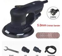 Lijadora excéntrica, motor sin escobillas, 360W de potencia, 220V, 5.0mm