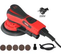 Lijadora excéntrica, motor sin escobillas, sistema de aspiración de polvo integrado, 220V, excentricidad de 5.0 mm