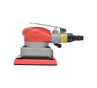 Lijadora neumática de acero aleado, máquina de lijado con plato cuadrado, máquina de lija de rotación excéntrica de alta velocidad con almohadilla de 75 x 100 mm para madera,