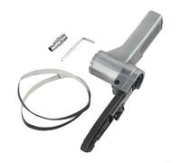 Lijadora neumática de banda neumática para pulido de metales y carpintería, herramienta de lijado de 10 x 330 mm con 3 correas de grano, lima neumática de 16000 RPM para vidrio de acero