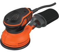 Black & Decker Lijadora Rotorbital KA199-QS 240W 14.000 opm Órbita 3 mm Velcro Bolsa de polvo