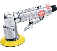 Lijadora orbital aleatoria mini, lijadora neumática orbital aleatoria de 1"/2"/3", pulidora neumática mini de alta velocidad (15000 r/min) para trabajos de carrocería, kit de lijadora neumática de 58