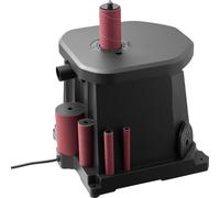 Lijadora orbital de husillo, modelo de banco con 2000 RPM y 6 mandíbulas (12,776,2 mm), recorrido de 15 mm y puerto de conexión para aspiración de polvo, ideal para el acabado de muebles, trabajos de 