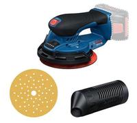 Lijadora orbital inalámbrica BOSCH PROFESSIONAL GEX 18V-150-3, 18V, 150 mm, incluye disco de lija C470, anillo y bolsa para polvo