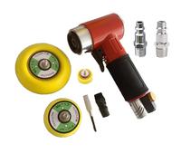 Lijadora orbital profesional de aire de 1 2 3 pulgadas, pulidora de tamaño multifuncional para la preparación de automóviles y reparación de muebles, herramienta de procesamiento de superficies