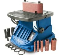 Lijadora oscilante de mandril Scheppach OSM600 | Máquina de lijado de mandril | Potencia: 450W | Carrera de oscilación: 16mm | Velocidad: 2000 rpm | Incluye accesorios