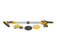Lijadora Panel yeso Telescópica XR 18V Electrónica con 2 baterías XR FLEXVOLT 54V/18V Li-Ion 6Ah