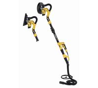 Lijadora para paneles de yeso Powerplus POWX 0477, 710 vatios, con cabezal redondo y triangular, tubo telescópico hasta 165 cm, incluye bolsa de transporte y discos de lijado