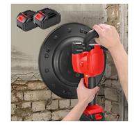 Lijadora para pulir, hormigón de cemento y mortero para pulir la superficie de la pared, máquina para pulir 48v 1680w con batería de litio sin escobillas,1X2500MAH(2X2500MAH)