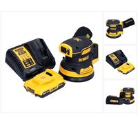 Lijadora rotorbital sin cable DeWalt DCW 210 D1 18 V 125 mm sin escobillas + 1x batería recargable 2,0 Ah + cargador
