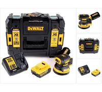Lijadora rotorbital sin cable DeWalt DCW 210 M1 sin escobillas 18V 12.000 rpm 125mm + 1x batería recargable 4,0 Ah + 1x cargador rápido en TSTAK