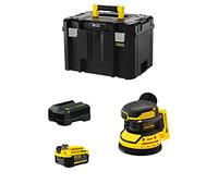 Lijadora Rotorbital STANLEY FatMax SFMCW220M1T (1 Batería de 4,0 Ah + Cargador + TSTAK VI)