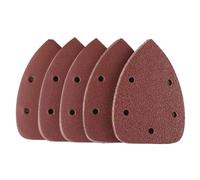 Lijas para Lijadora Mouse 50 Hojas Lijas Triangular 140x90mm Papel Lija para Lijadora Madera 5 Agujeros Lija para Multilijadora con Gancho y Bucle 40 60 80 120 240 Granos para Lijado Pulido