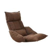 Lijiaxiuyc-101 Silla Tipo puf Sofá Perezoso con Asiento de un Solo Piso Respaldo for sillón reclinable Ventana salediza Sofá Pera(Bruin)