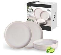 Villeroy & Boch Juego de vajilla Crafted Cotton 4 piezas Blanco