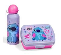 Disney by Euroswan – Fiambrera y cantimplora infantil Lilo & Stitch – cantimplora 500 ml