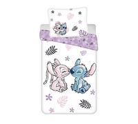 Jerry Fabrics Juego de funda nórdica 140 x 200 + 70 x 90 cm 100% algodón