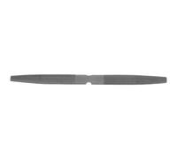 Lima de Cera Semicircular de Doble Punta, para Joyería Hierro Negro | Limar, Pulir y Dar Forma al Metal, Uso Profesional en Mantenimiento Electrónico y Metalurgia