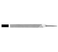 Lima de mecánico plana paralela, ideal para alisar superficies, eliminar rebabas y dar forma a metales y maderas.