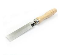 Lima de rombos de diamante, lima de borde recubierto de diamante, herramientas de carpintería para moldear a mano con mango de madera para metal, piedra, madera (4 pulgadas)