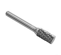 Lima giratoria de carburo, cabezal de fresa de metal, vástago de 6 mm, (10 mm)
