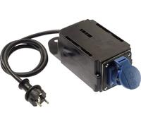Limitador de corriente de arranque 230V/16A, grado de protección IP44, color negro/azul