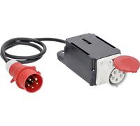 Limitador de corriente de arranque, según la norma CEE, 400V, IP44, 16A, color negro