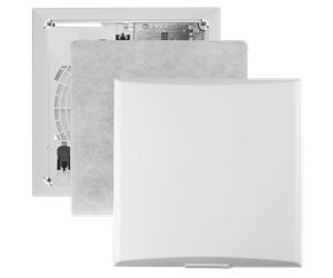 Limodor Ventilador compacto 100-60-30 (de 3 velocidades, 100/60/30 m3/h)