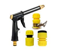 Limpiachorros de Alta Presión Estanco Antifugas Portátil | Máquina de Lavado de Coches por Presión para Hogar, Garaje, Balcón, Canalones, Jardín, Patio, Vehículo, Bicicleta,