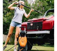 Limpiador a presión – Limpiador a vapor – Pulverizador de agua – Motor de 2000 vatios – Presión de trabajo de 150 bares